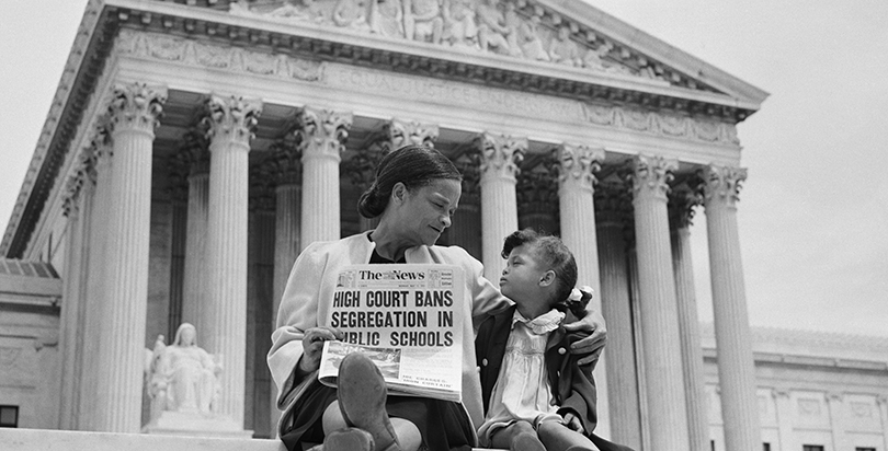 Image result for brown vs board of education separate but equal