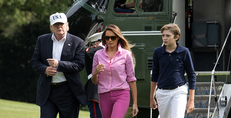 Barron Trump Soccer Player