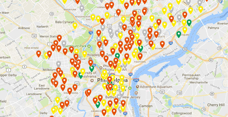 Philadelphia Neighborhood Safety Map Exclusive: How Safe Are Philadelphia's Schools? New Interactive 