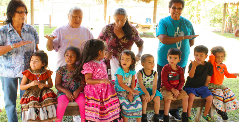 native american family today