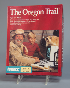 MS DOS The Oregon Trail Ver 1 point 1