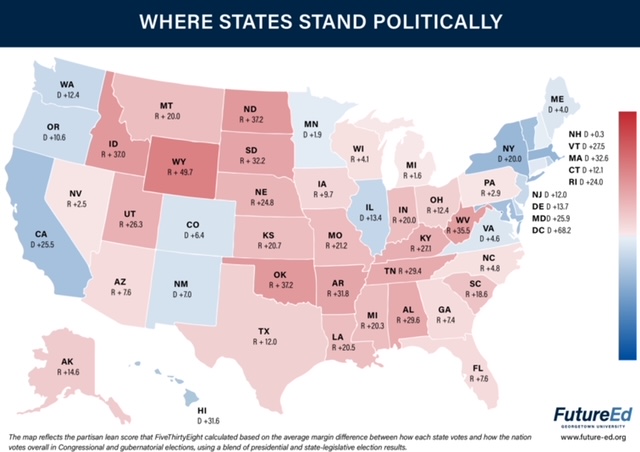 Blue States & Red States Use Funds Differently to Aid Schools – The 74