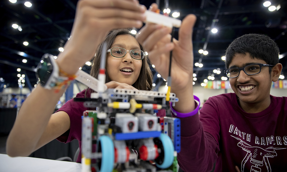 All-girls robotic team is building the future, now
