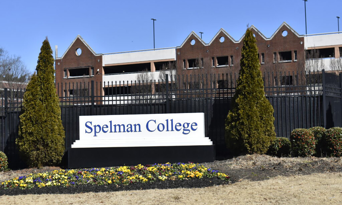 A photo of the Spelman College campus