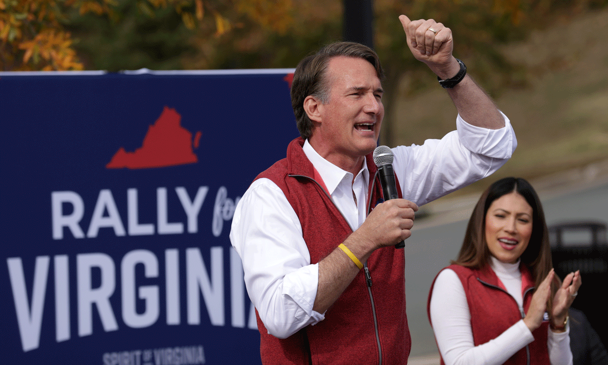 A photo of Virginia Gov. Glenn Youngkin