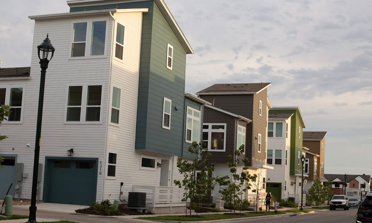 This is a photo of houses in Austin, TX.