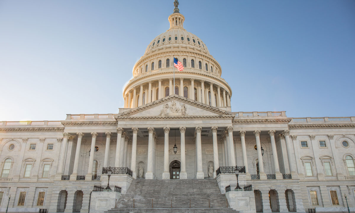 This is a photo of the United States Capitol building.