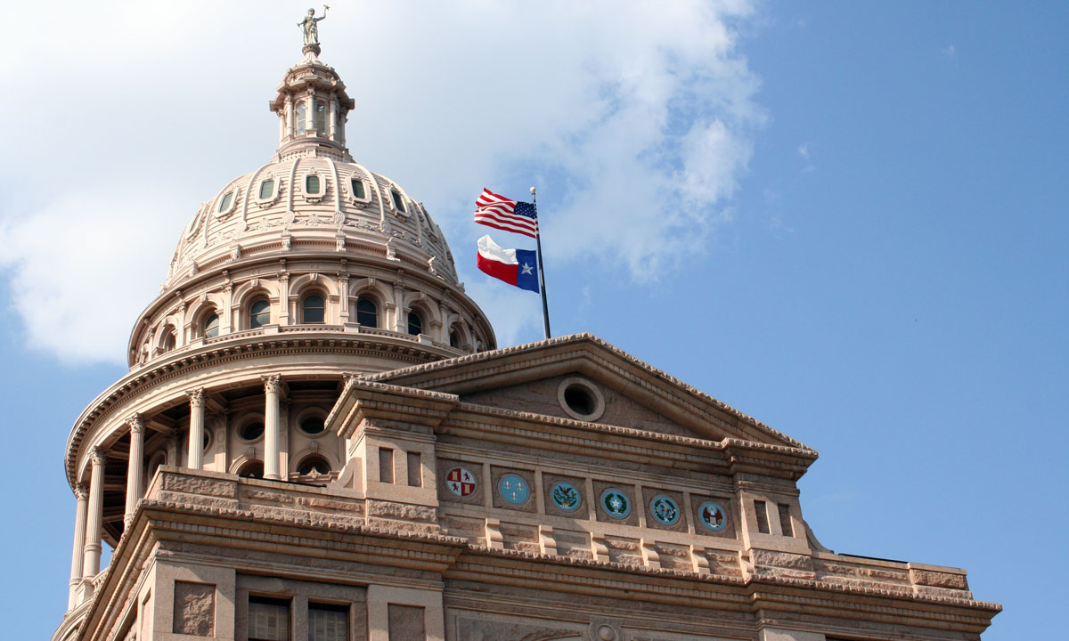 This is a photo of the Texas State Capitol building.