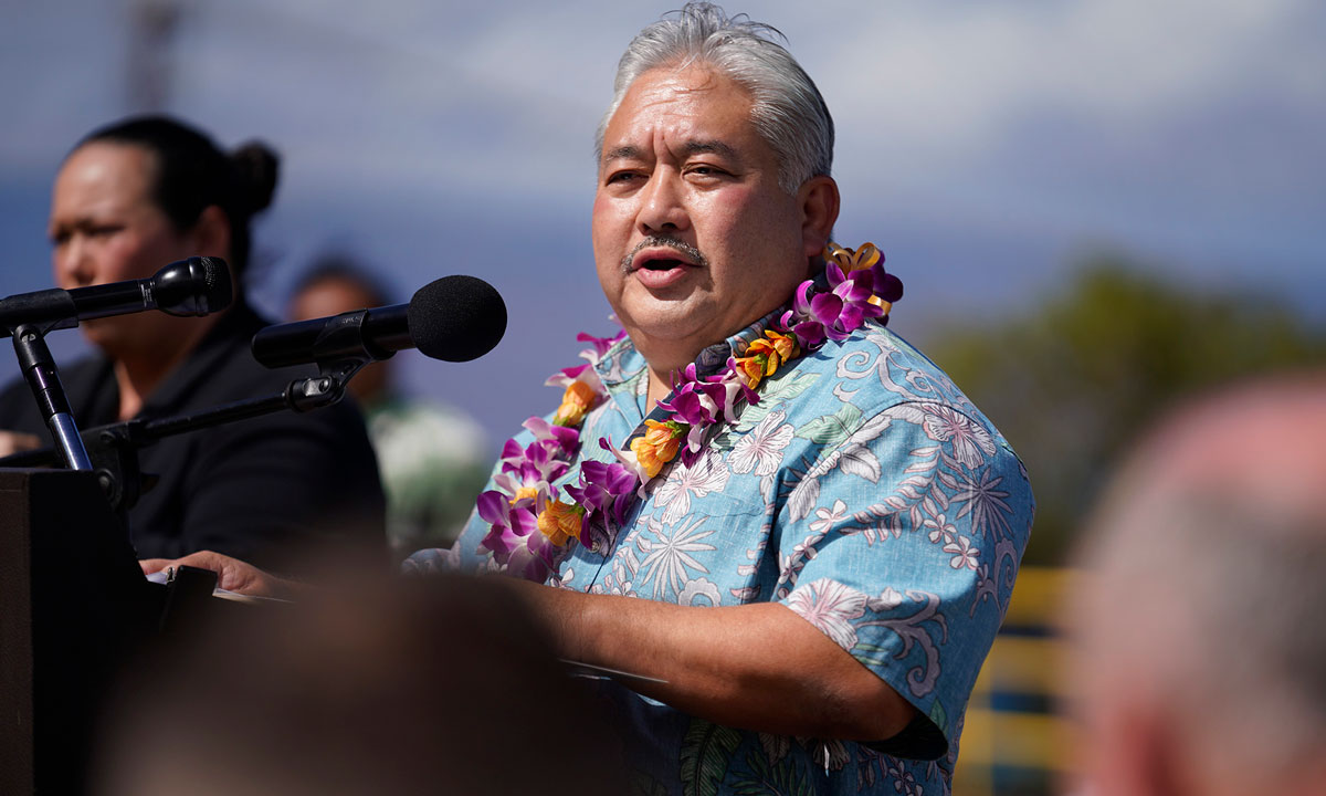 This is a photo of Lahaina Superintendent Keith Hayashi.