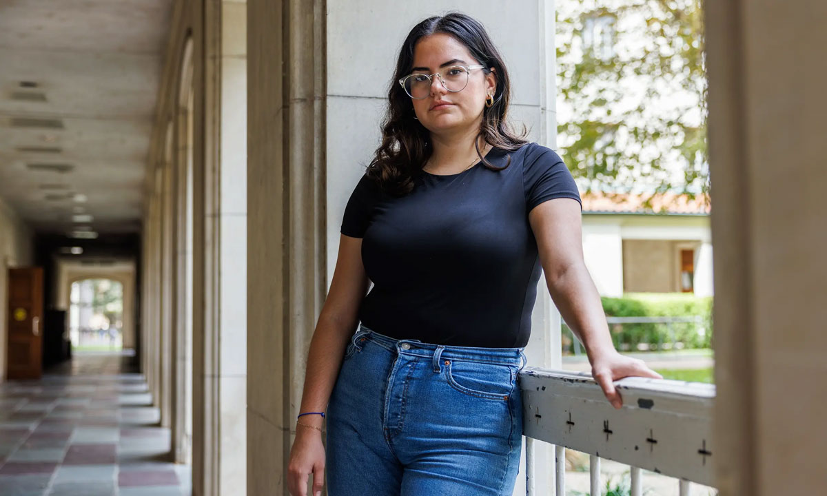 This is a photo of Priscilla Lugo, an alumna of the University of Texas at Austin