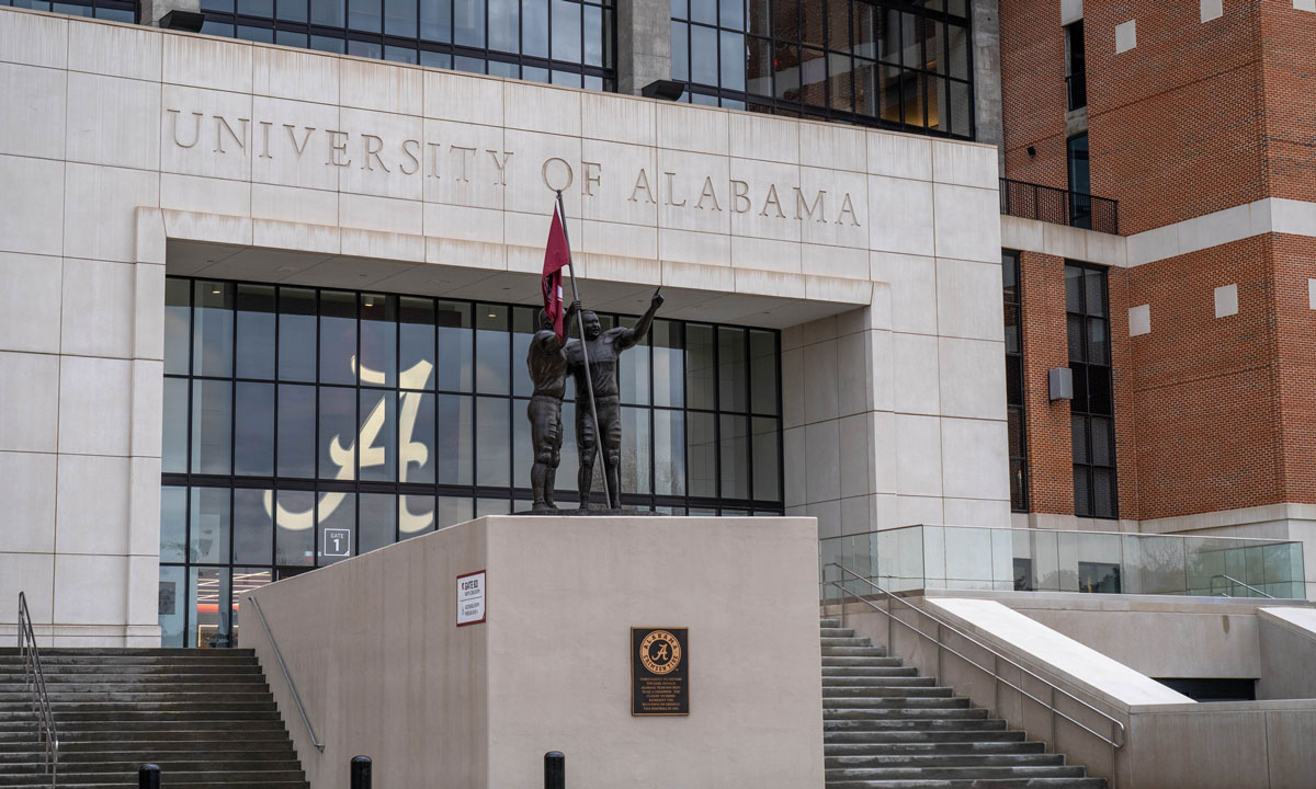 This is a photo of a building at the University of Alabama.