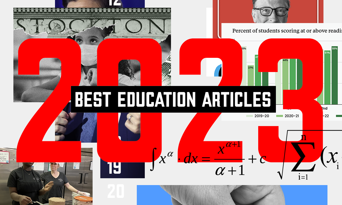 articles about education issues 2023
