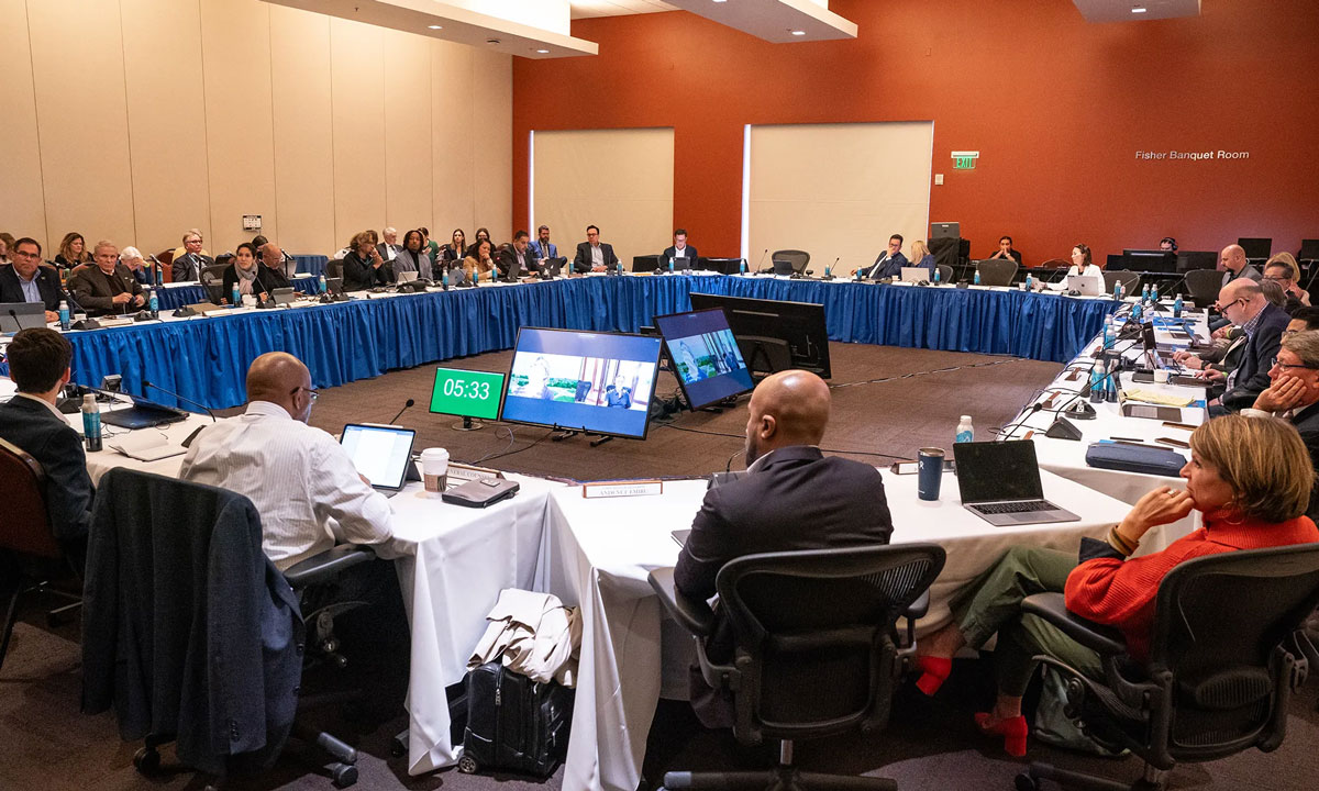 This is a photo of the UC Board of Regents.