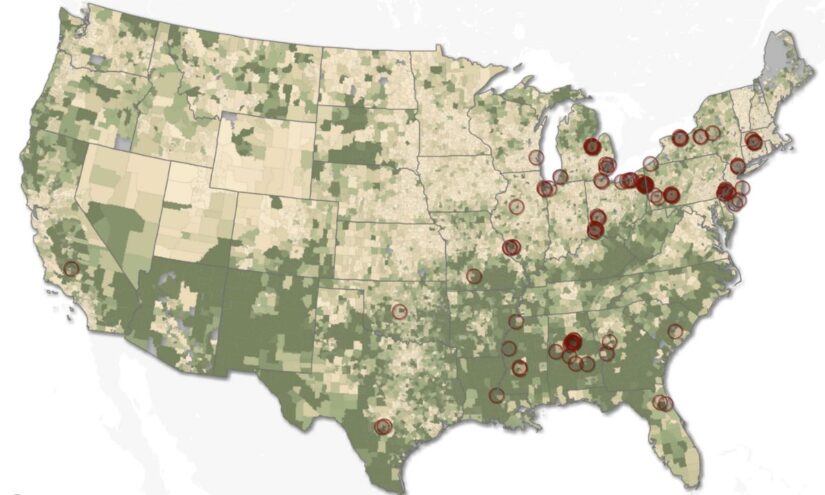 Interactive Map Inside U S School Segregation By Race Class The 74 SXSW Finance Lead 2 825x495