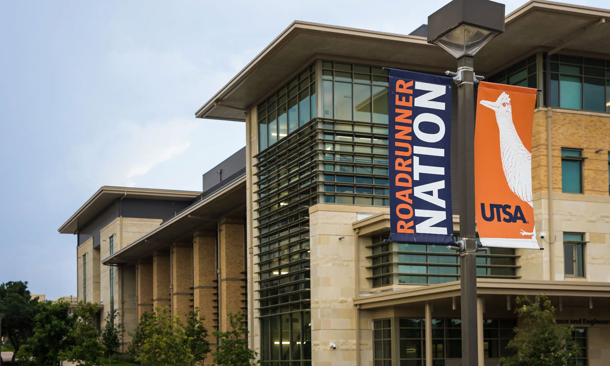 This is a photo of a building on The University of Texas at San Antonio's campus.